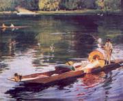John Lavery The Thames at Maidenhead Spain oil painting artist